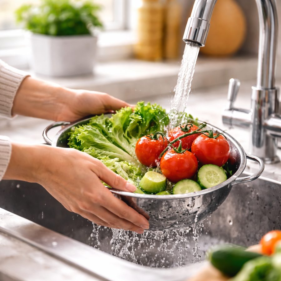Life with cleaner whole home water