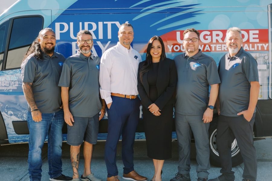 The Purity Bay team - trusted water treatment professionals